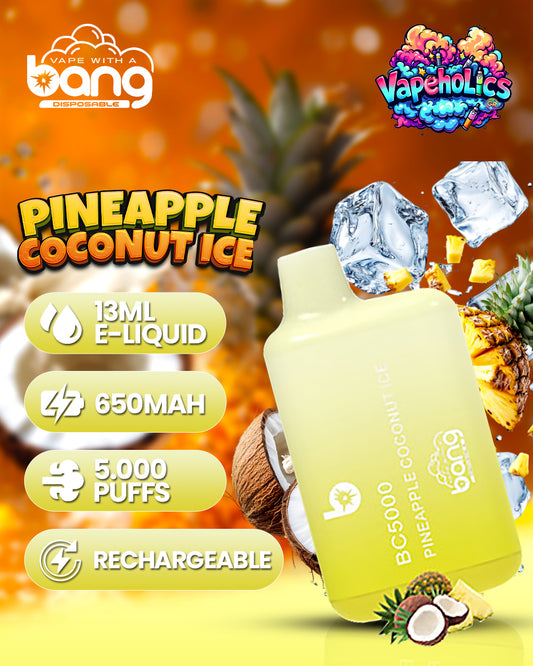 PINEAPPLE COCONUT ICE - 5.000 PUFFS