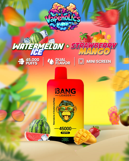WATERMELON ICE + STRAWBERRY MANGO - 45.000 PUFFS - My Store