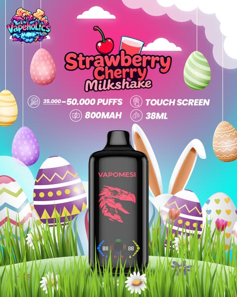 STRAWBERRY CHERRY MILKSHAKE - 50.000 PUFFS