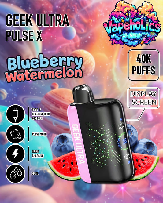 BLUEBERRY WATERMELON - 40.000 PUFFS
