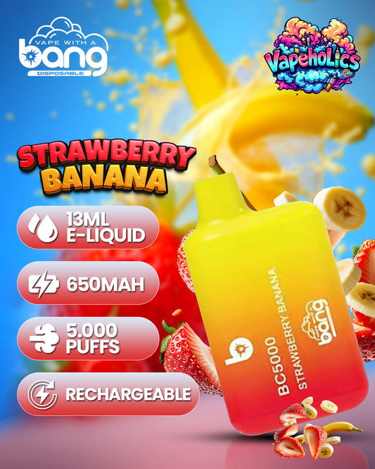 STRAWBERRY BANANA - 5.000 PUFFS