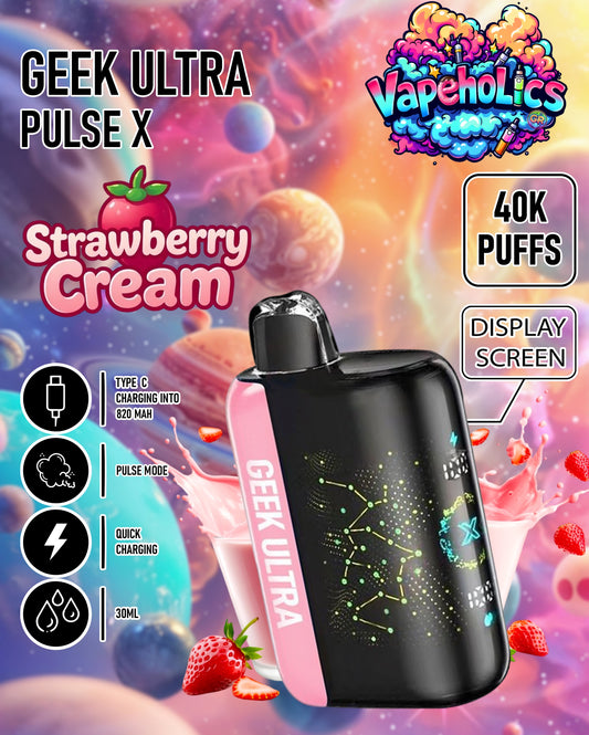 STRAWBERRY CREAM - 40.000 PUFFS