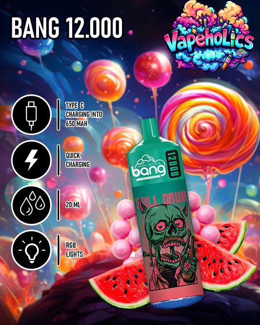 WATERMELON BUBBLEGUM - 12.000 PUFFS